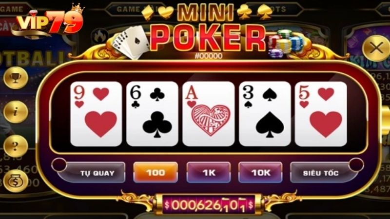 Hướng dẫn đánh poker VIP79 cho người mới